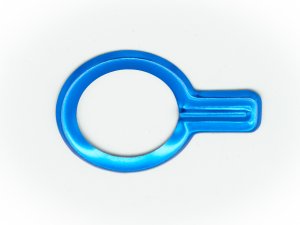 Ford Bronco Start/ Stop Button Trim - Anodized Blue